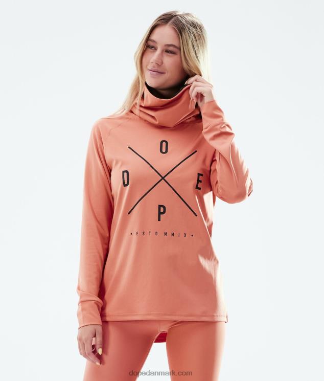 Kvinder Dope snuggle m bundlag top 620LX847 2x-up fersken