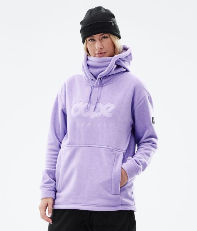 Kvinder Dope hyggelig ii w 2021 fleece hættetrøje 620LX820 falmet violet