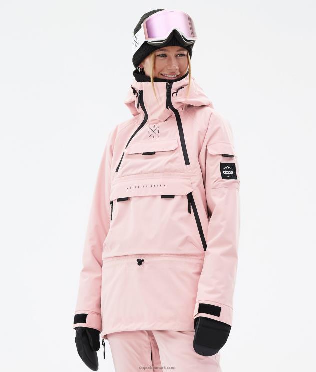 Kvinder Dope lignende snowboardjakke 620LX509 blød pink