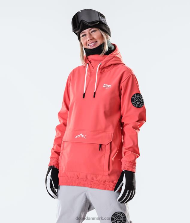 Kvinder Dope wylie m 10k snowboardjakke 620LX630 hovedstad koral