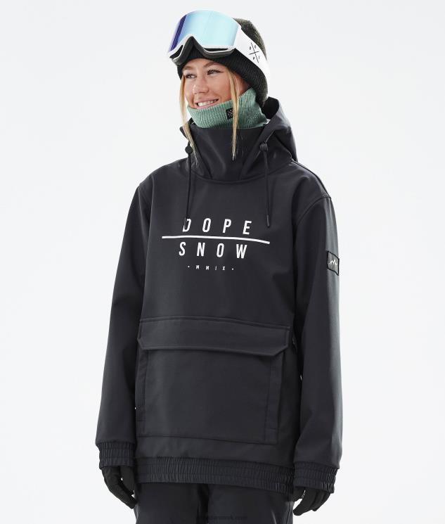 Kvinder Dope wylie w snowboardjakke 620LX581 ds sort