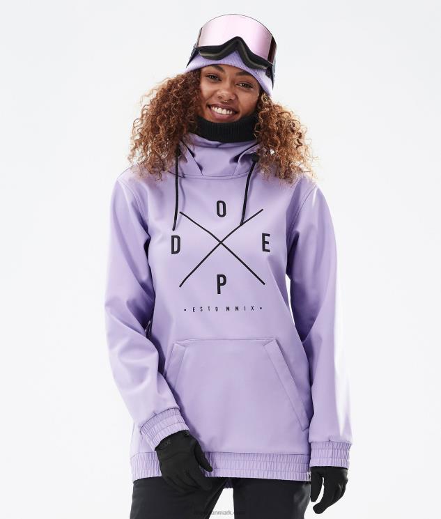 Kvinder Dope yeti w snowboardjakke 620LX553 2x-op falmet violet