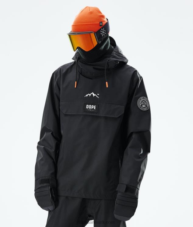 Mænd Dope blizzard 2021 snowboardjakke 620LX97 sort